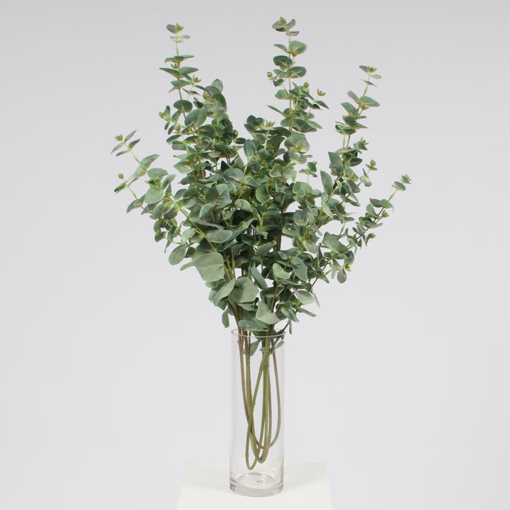 Artificial Eucalyptus Stem, 4 stems in vase