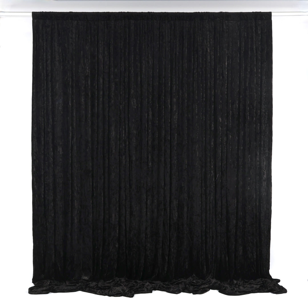 Velvet Backdrop Curtain - Black (3x3m)