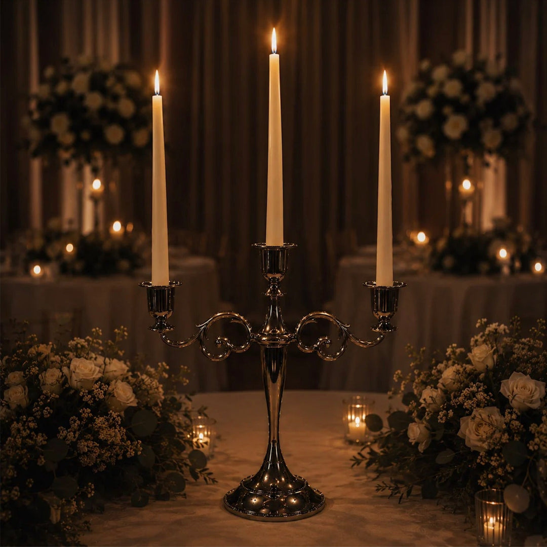 Candelabra & Candle Holder Guide for Wedding Tables