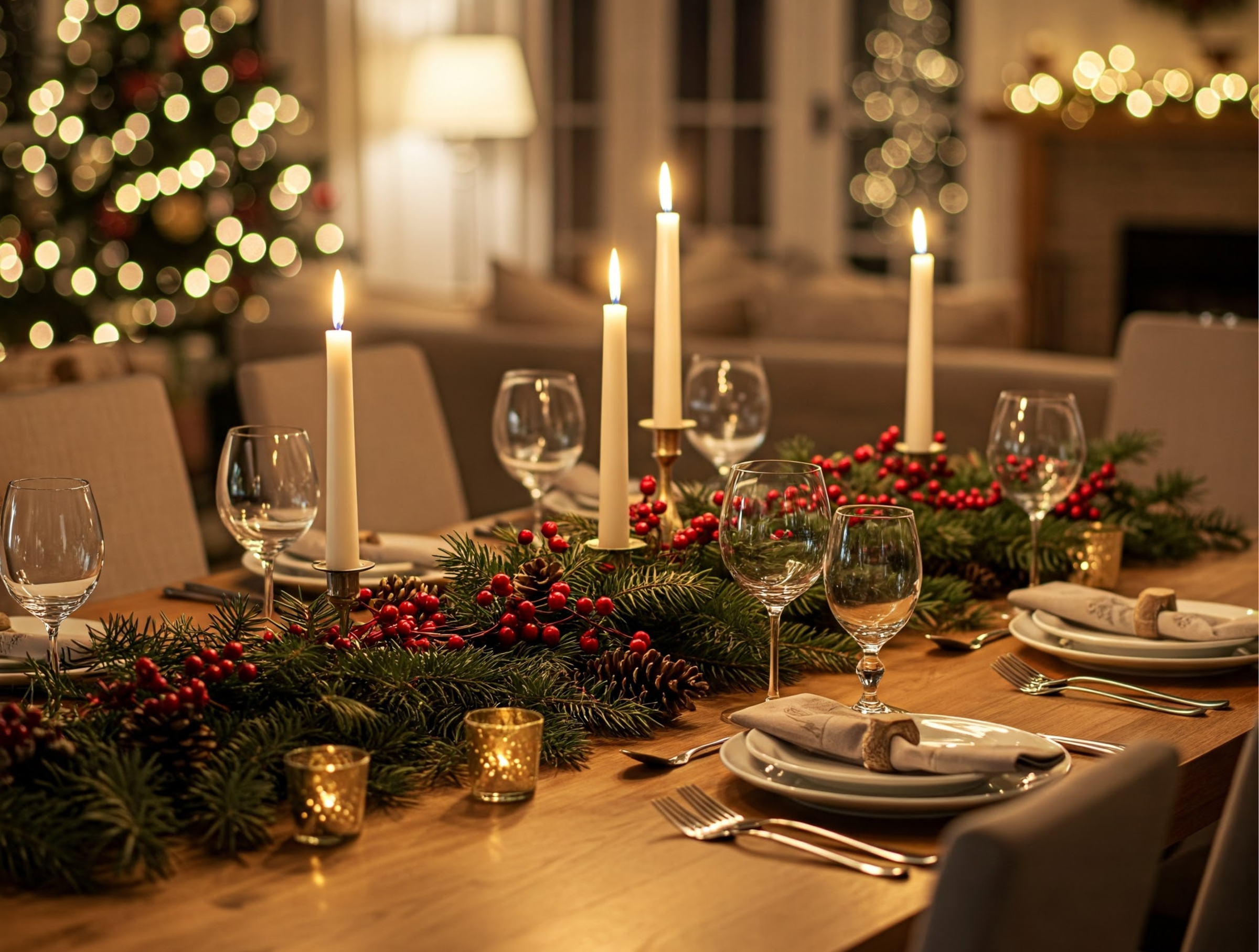 Christmas Table Decorations