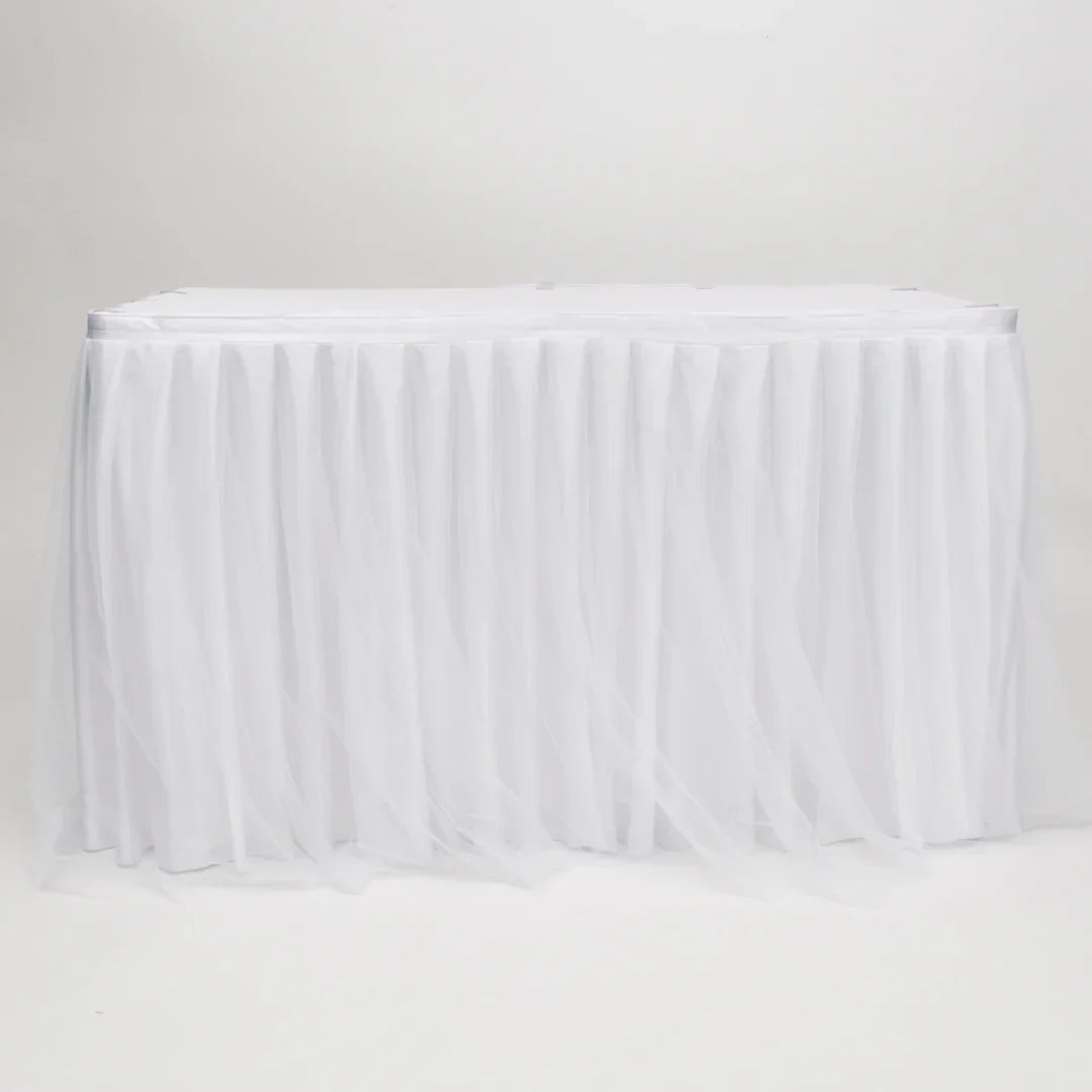 Tulle Table Skirting