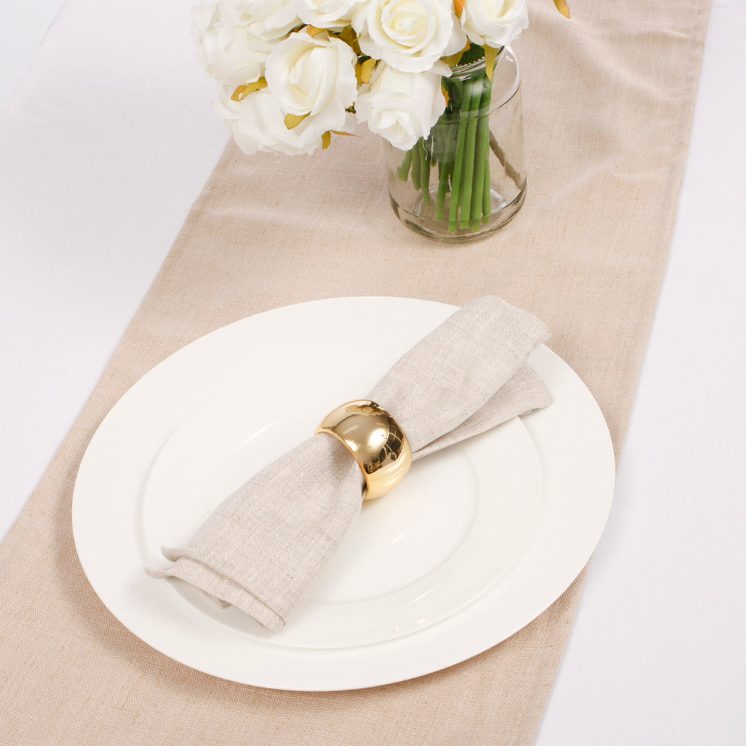 100% Linen Napkins (40x40cm) in setting