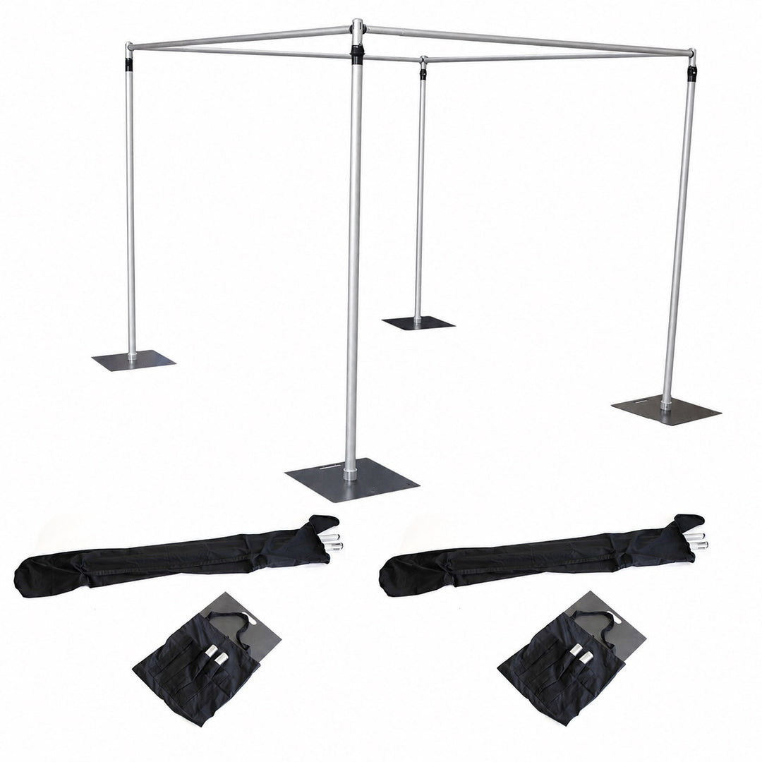 Stand Set for 1.8-3m Cube Backdrop Frame Deluxe