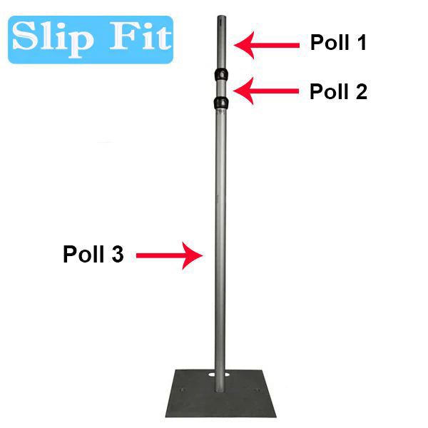 Backdrop Stand Set - Pipe and Drape (3m Wide x 4m High)