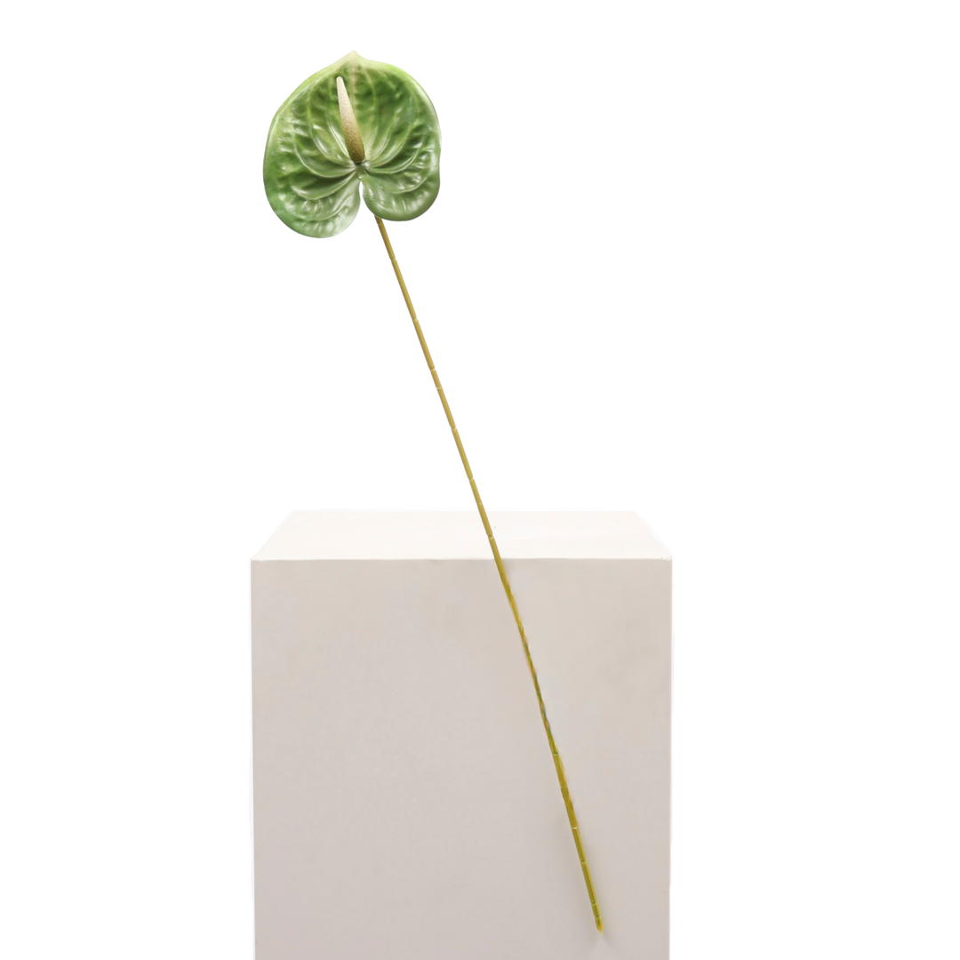 Artificial Anthurium Stem - Green long stem