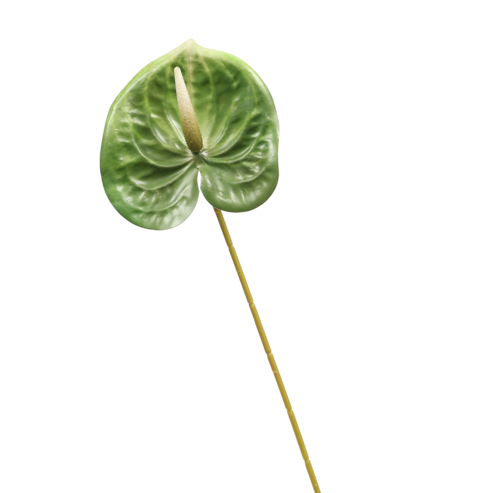 Artificial Anthurium Stem - Green