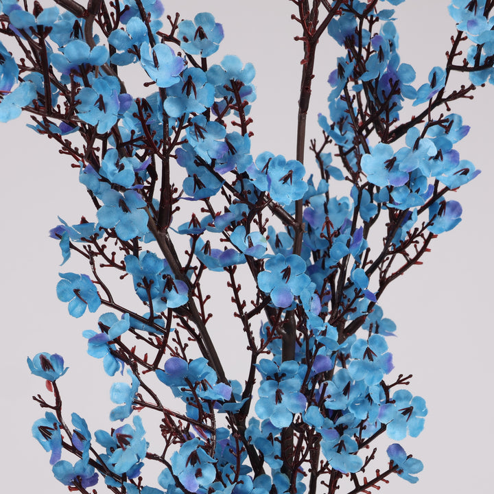 CLEARANCE Premium Large Cherry Blossom Branch - Blue (1.1m)