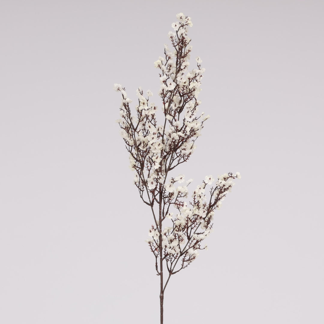 Premium Large Cherry Blossom Branch - White (1.1m)