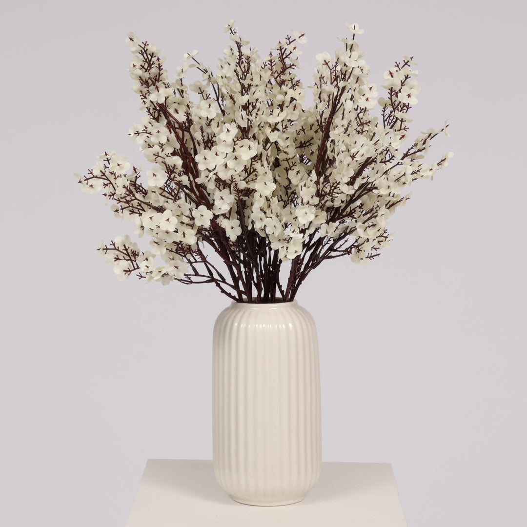 Small Cherry Blossom Branches - White (50cm)