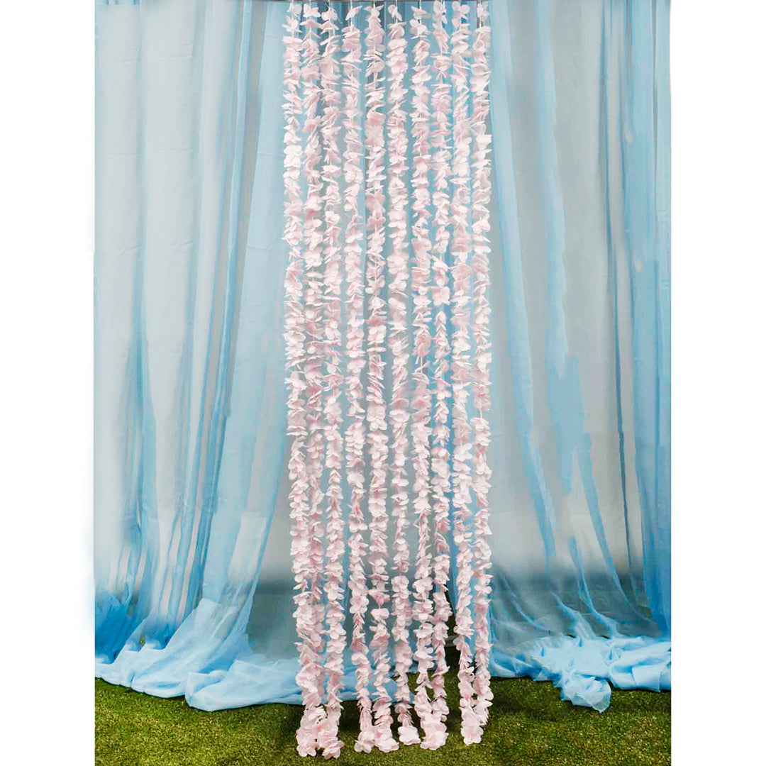 Large Orchid Hanging Garland - Blush (2m)