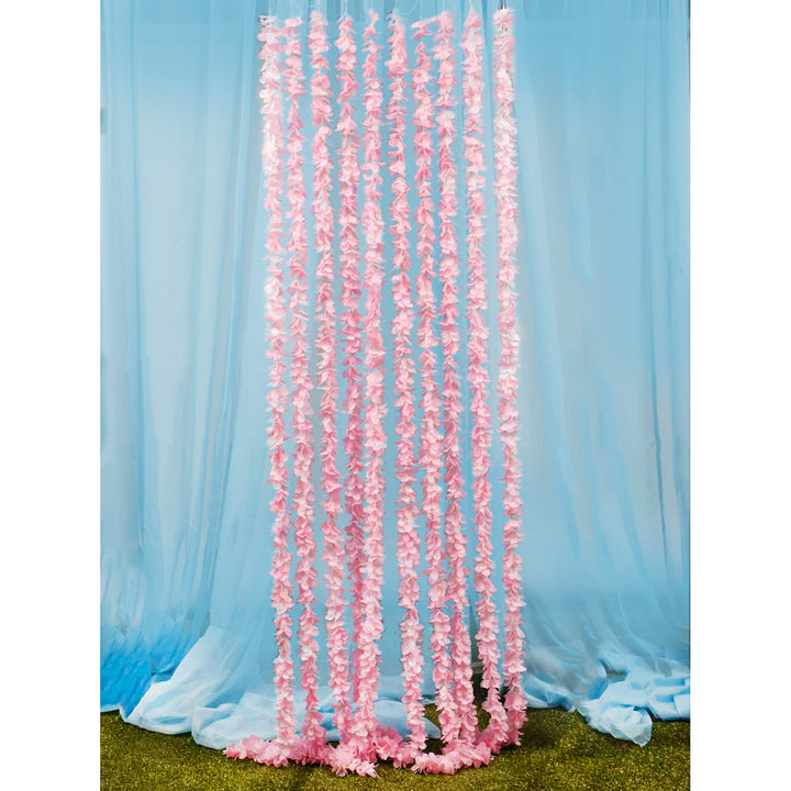 Large Orchid Hanging Garland - Pink (2m)