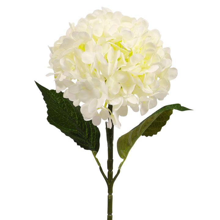 Artificial Hydrangea - White/Cream