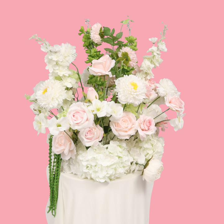 Artificial Flower Arrangement - Light Pink