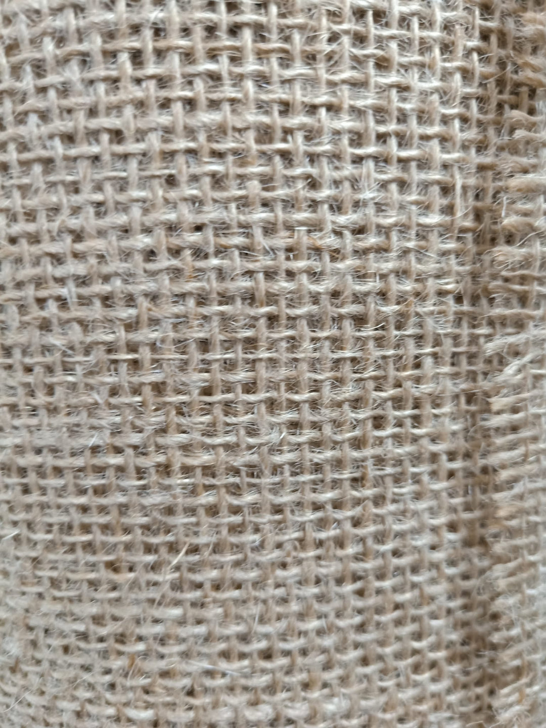 Hessian Aisle Runner 10m Closeup of material