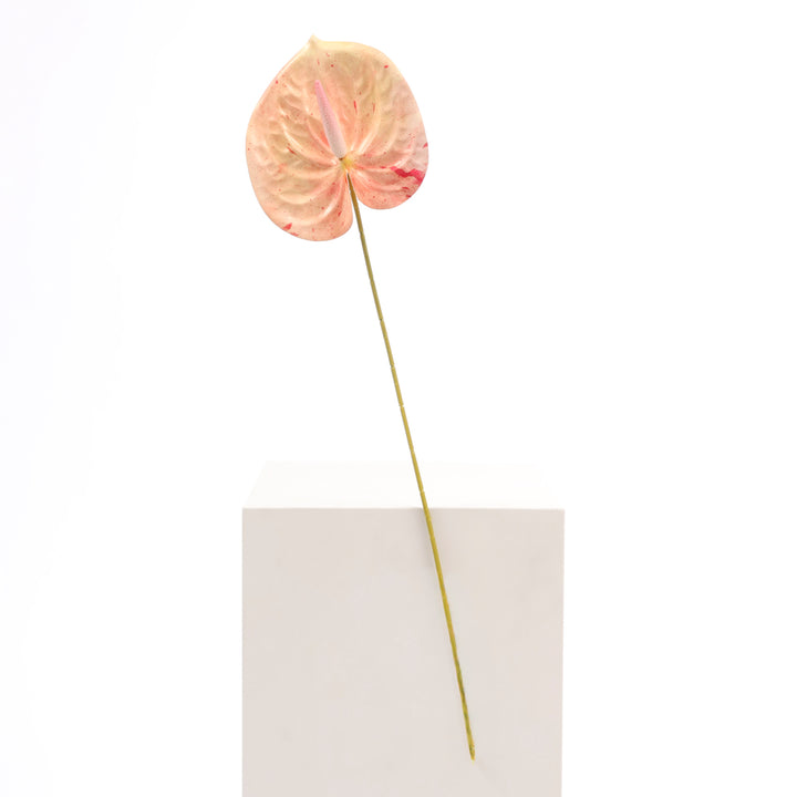 Artificial Anthurium Stem - Peach full product