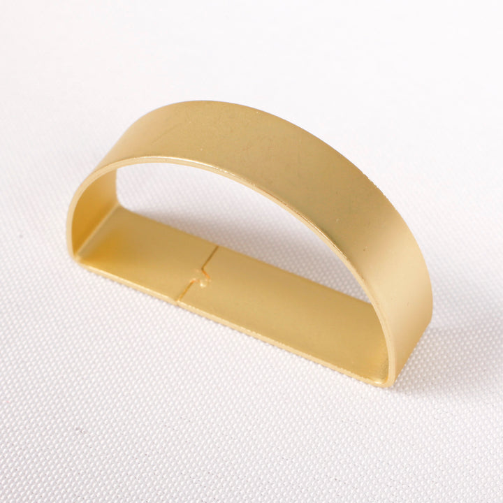 Arched Napkin Ring - Matte Gold