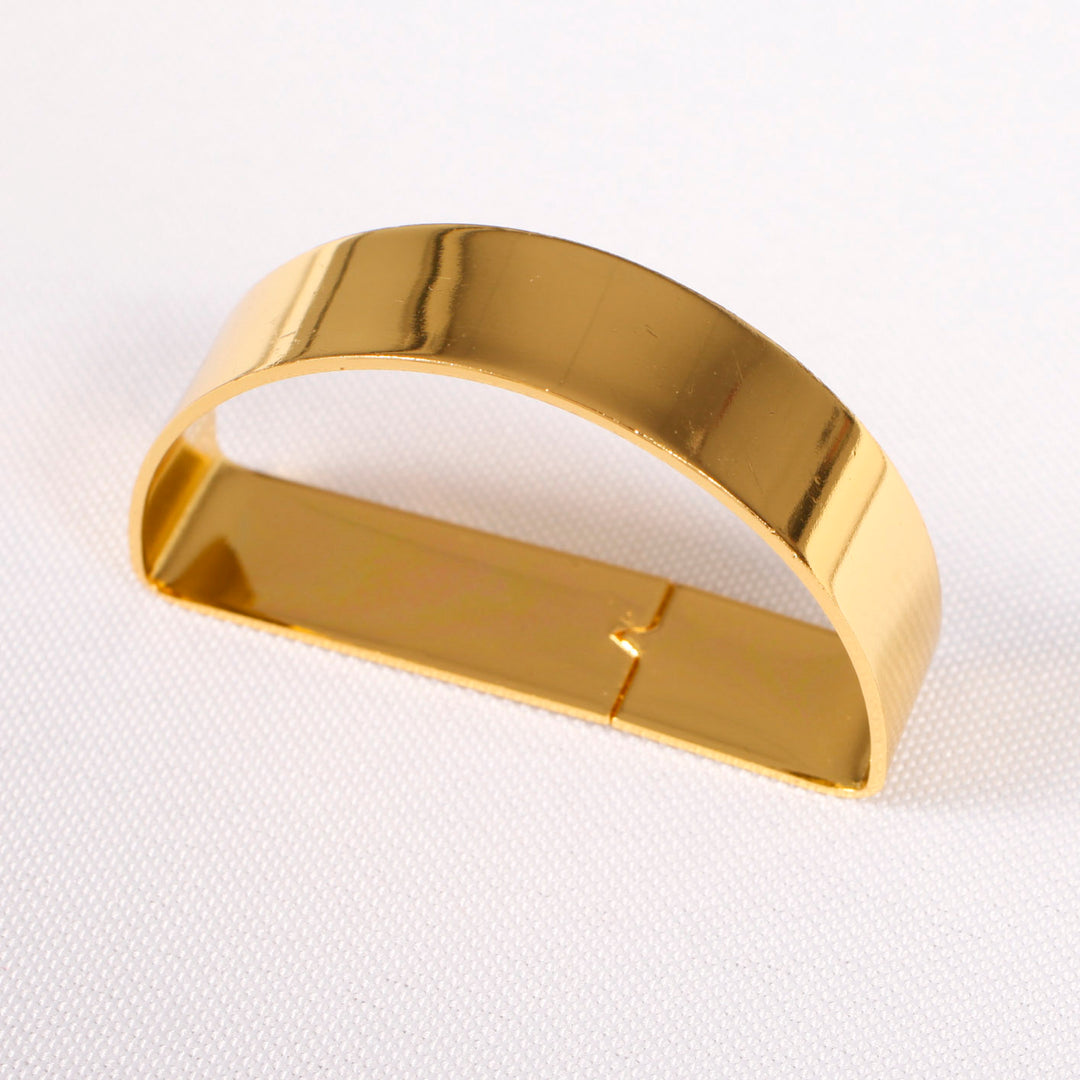 Arched Napkin Ring - Metallic Gold