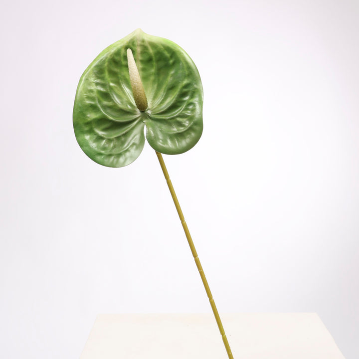 Artificial Anthurium Stem - Green