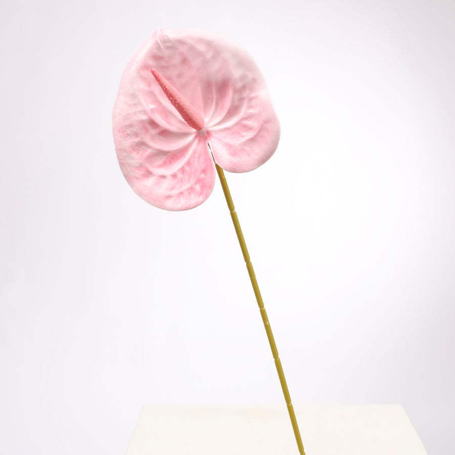 Artificial Anthurium Stem - Pink