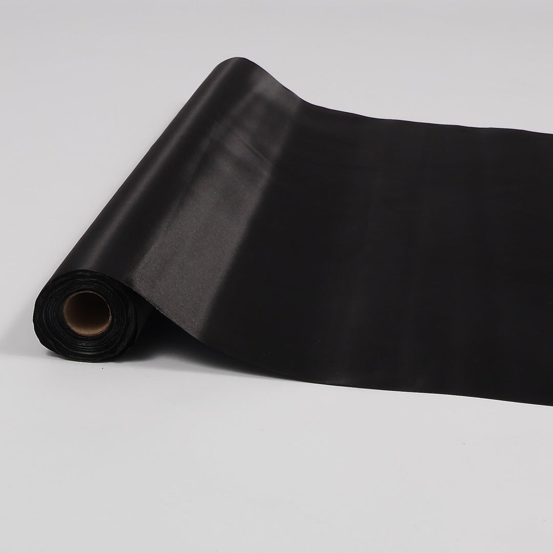 CLEARANCE Satin Fabric Roll - Black