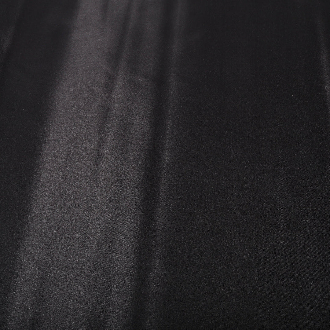 CLEARANCE Satin Fabric Roll - Black