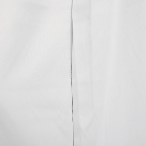 White Blockout Curtain - No Swag - 3 meters length x 3 meters high Seem