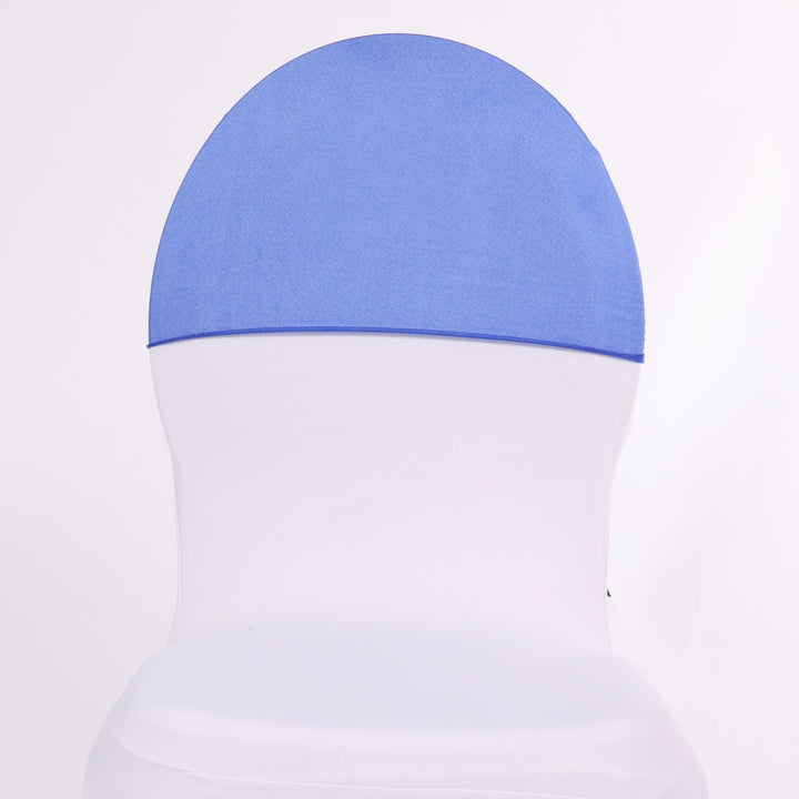 Sheer Stretch Crepe Chiffon Chair Sashes - Royal Blue