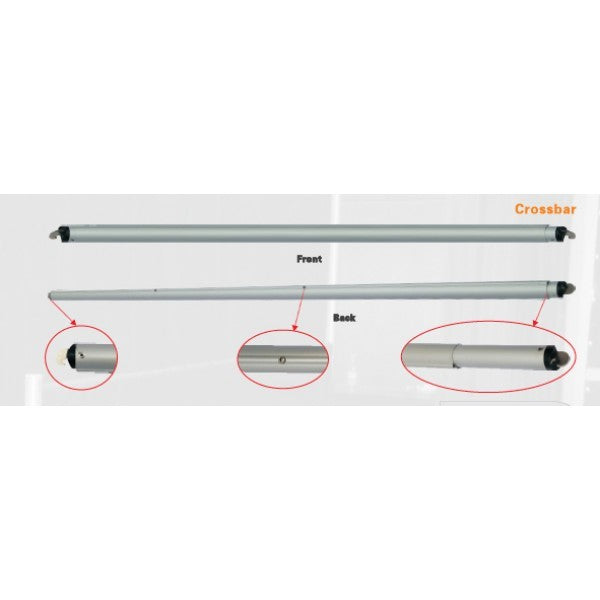 Curved Crossbar & Backdrop Stand Package - Pipe and Drape (3x3m)