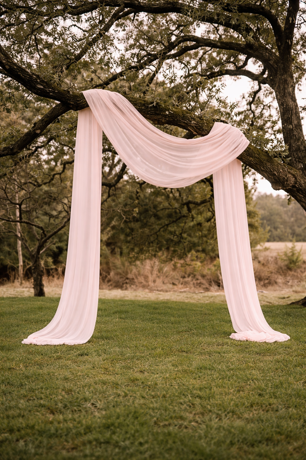Chiffon Fabric - Blush (1.5x10m)