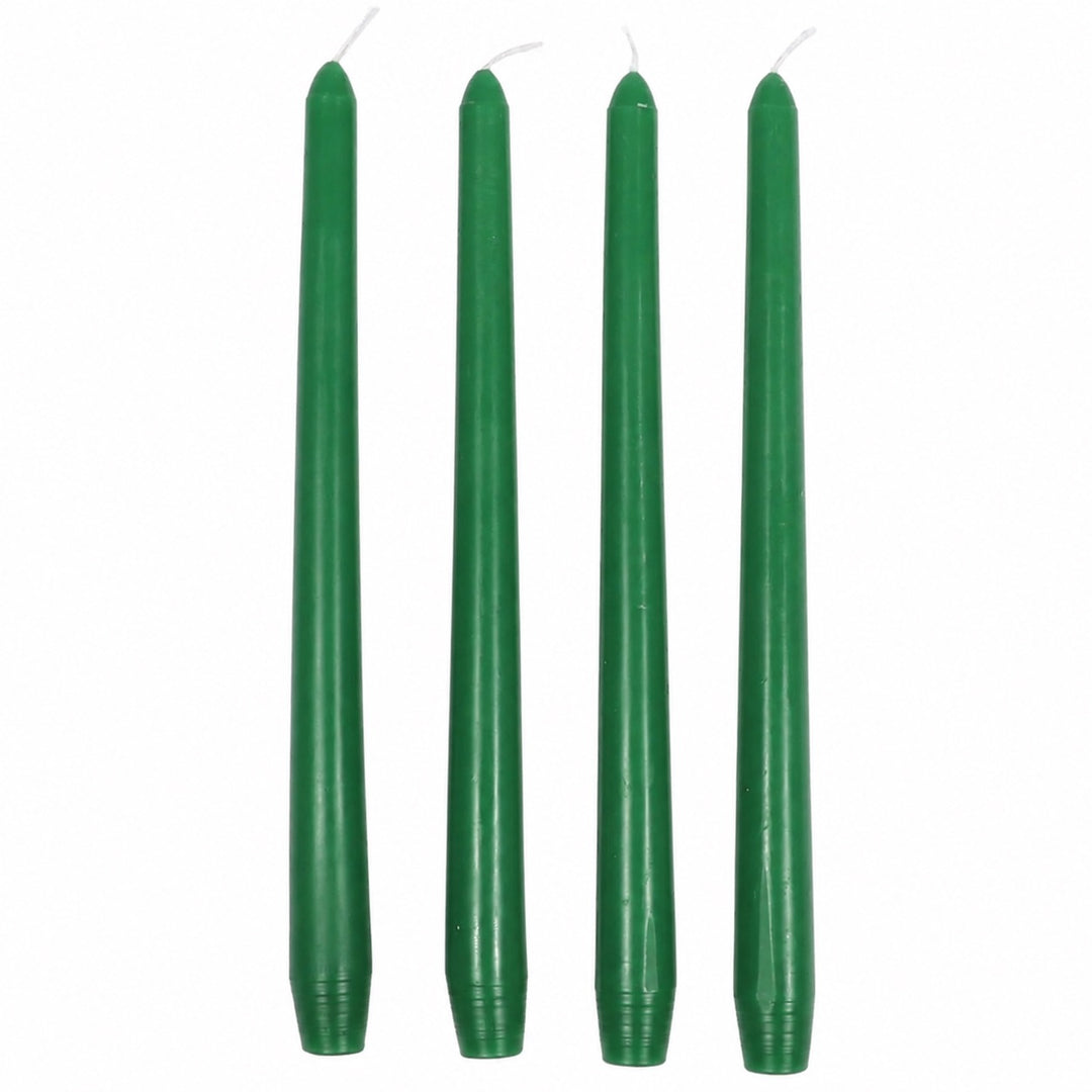 CLEARANCE Taper Candles - Olive Green
