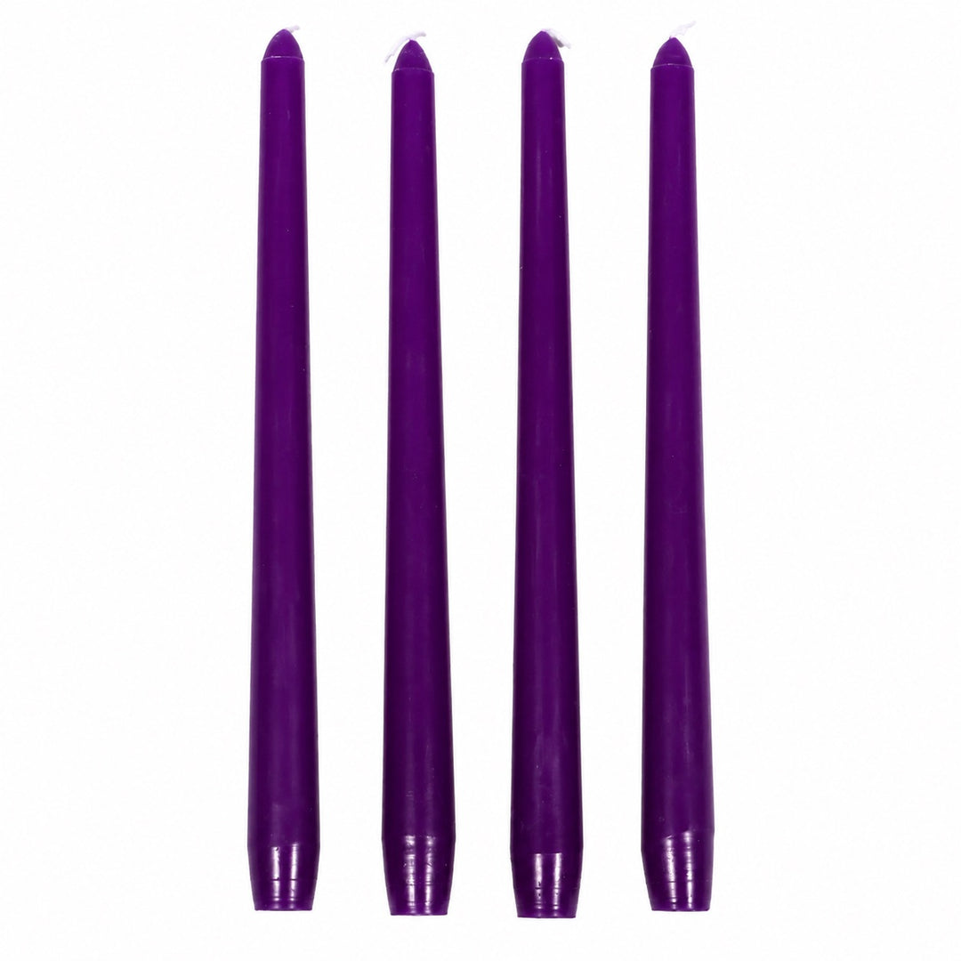 CLEARANCE Taper Candles - Purple