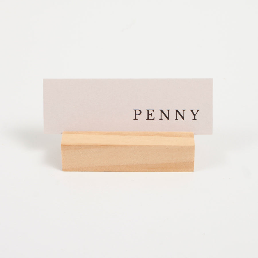 Wooden Card Holder - 7cm