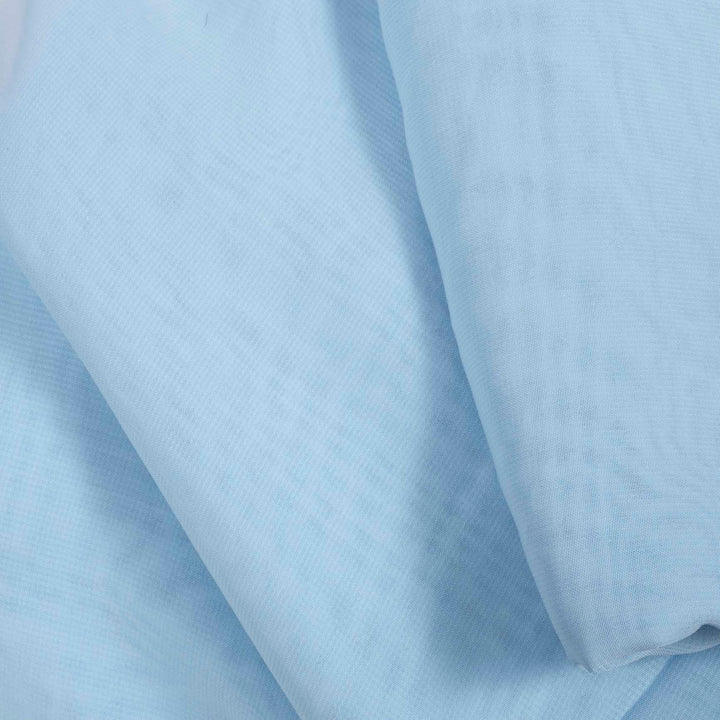 Chiffon Fabric - Light Blue (1.5x10m)