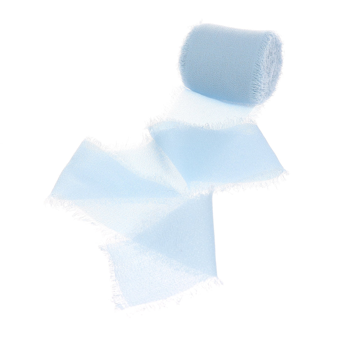 Chiffon Ribbon - Light Blue (4cmx4.5m)