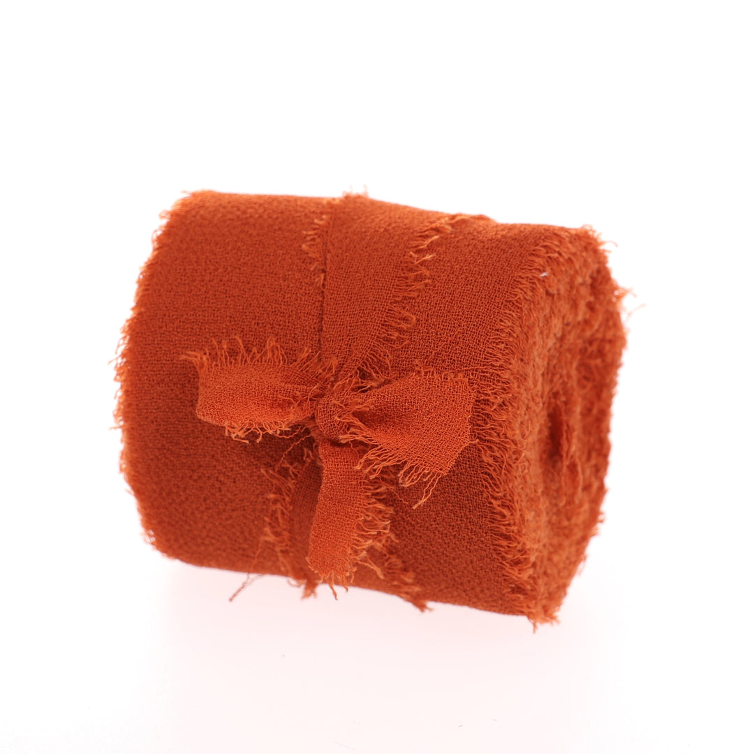 Chiffon Ribbon - Terracotta (4cmx4.5m)
