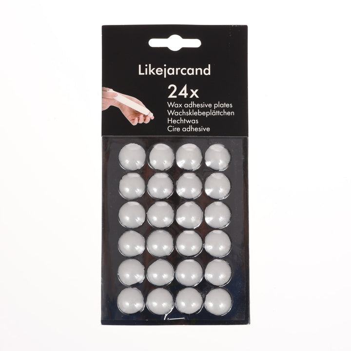 Candle Wax Adhesive Pads For Candles (24pc)