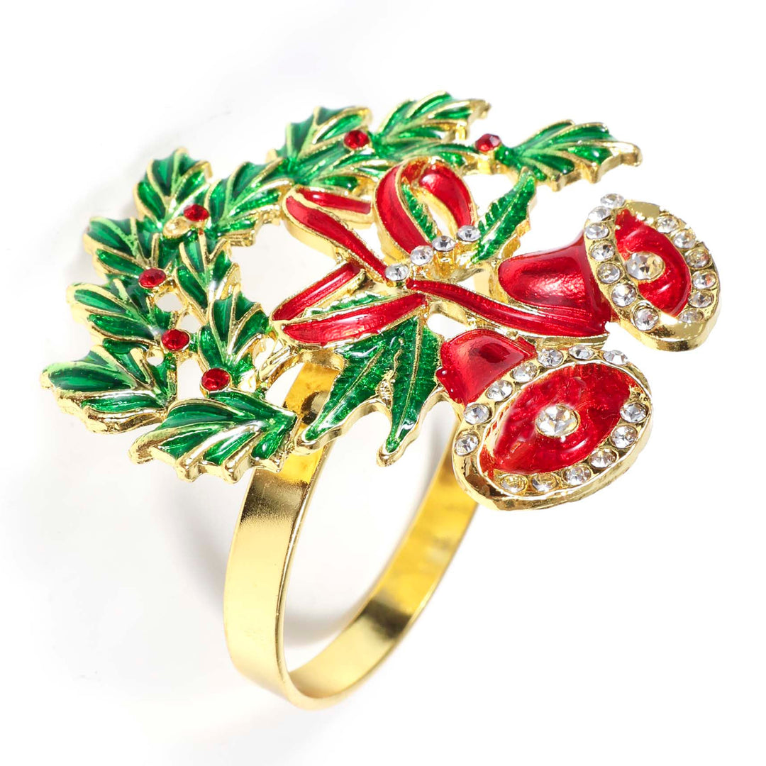 Christmas Napkin Ring - Bells