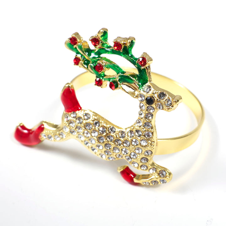 Christmas Napkin Ring - Reindeer