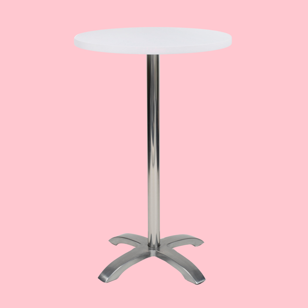 Cocktail Dry Bar Table Topper - White (70cm)