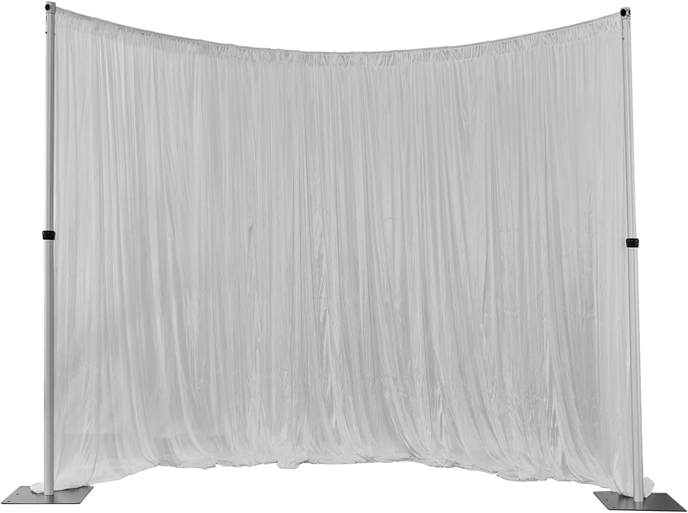 Curved Crossbar for Backdrop Stand - Pipe and Drape (3m wide) with backdrop b