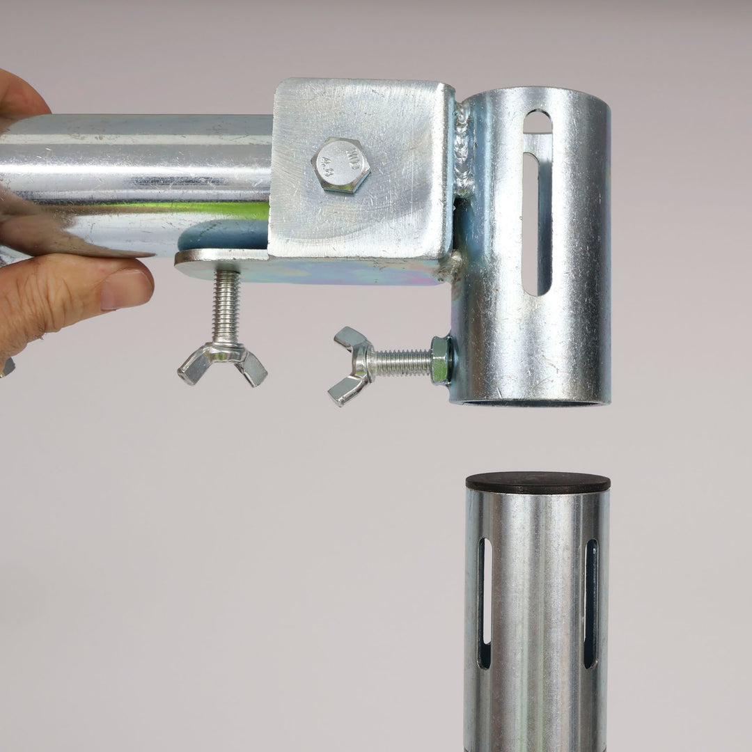 Curved Crossbar for Backdrop Stand - Pipe and Drape (3m wide) how to assemble A