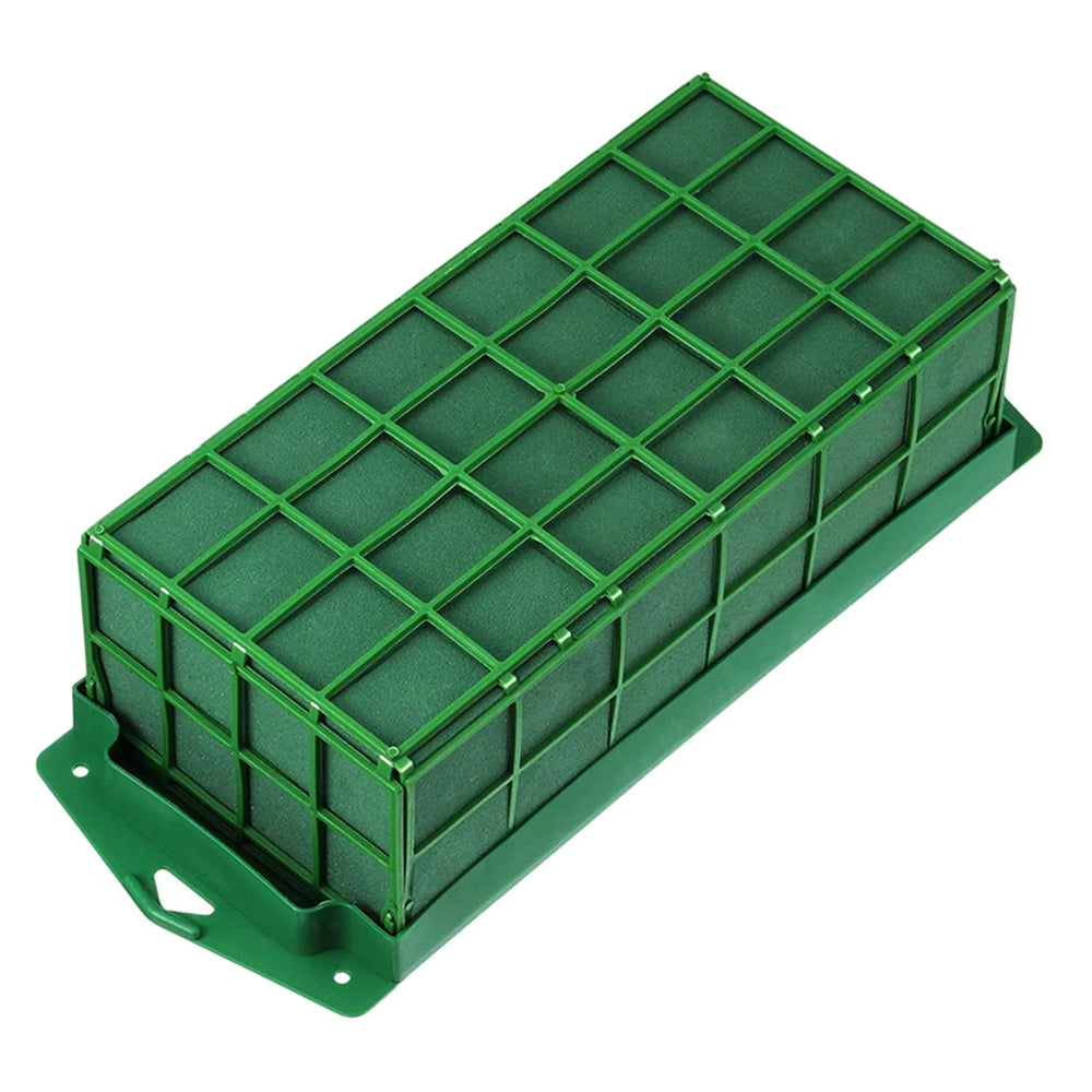 Florist Foam Brick Enclosed Cage single