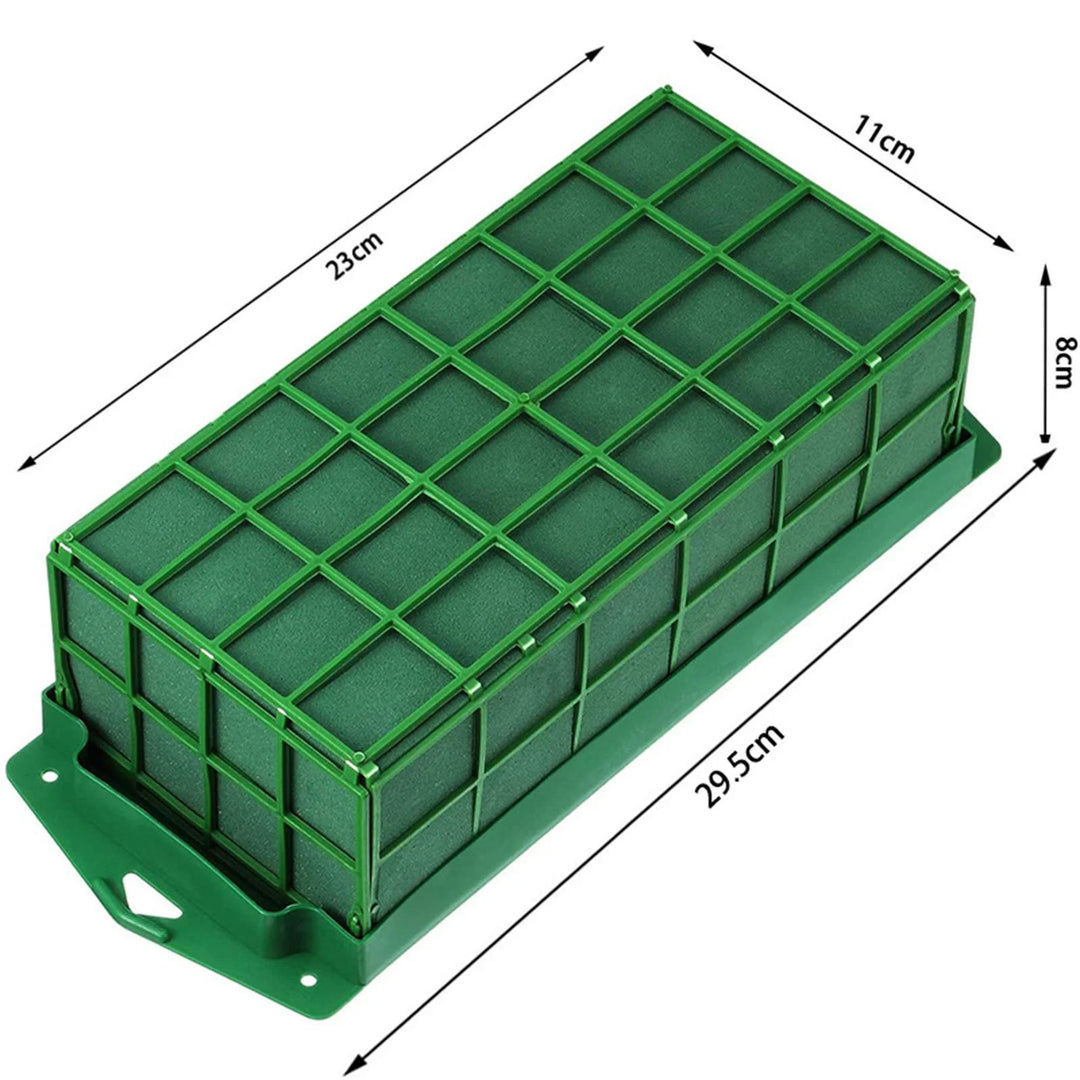 Florist Foam Brick Enclosed Cage dimensions