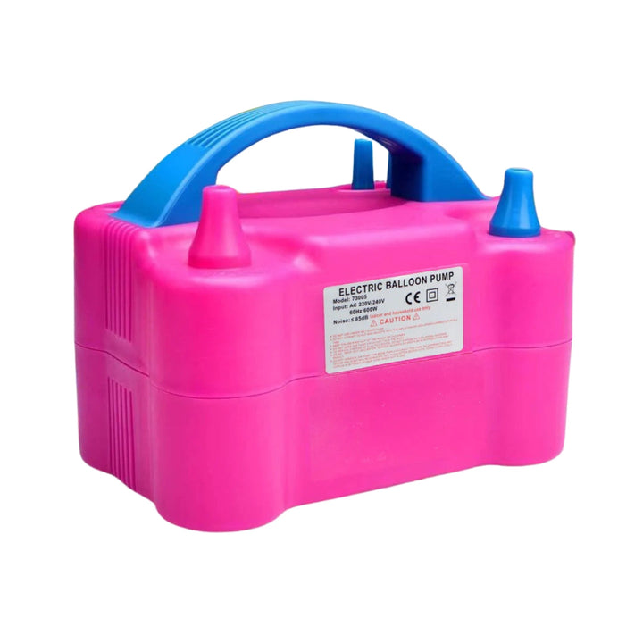 Electric Balloon Pump Inflator High Power Air Blower Portable 2 Nozzle