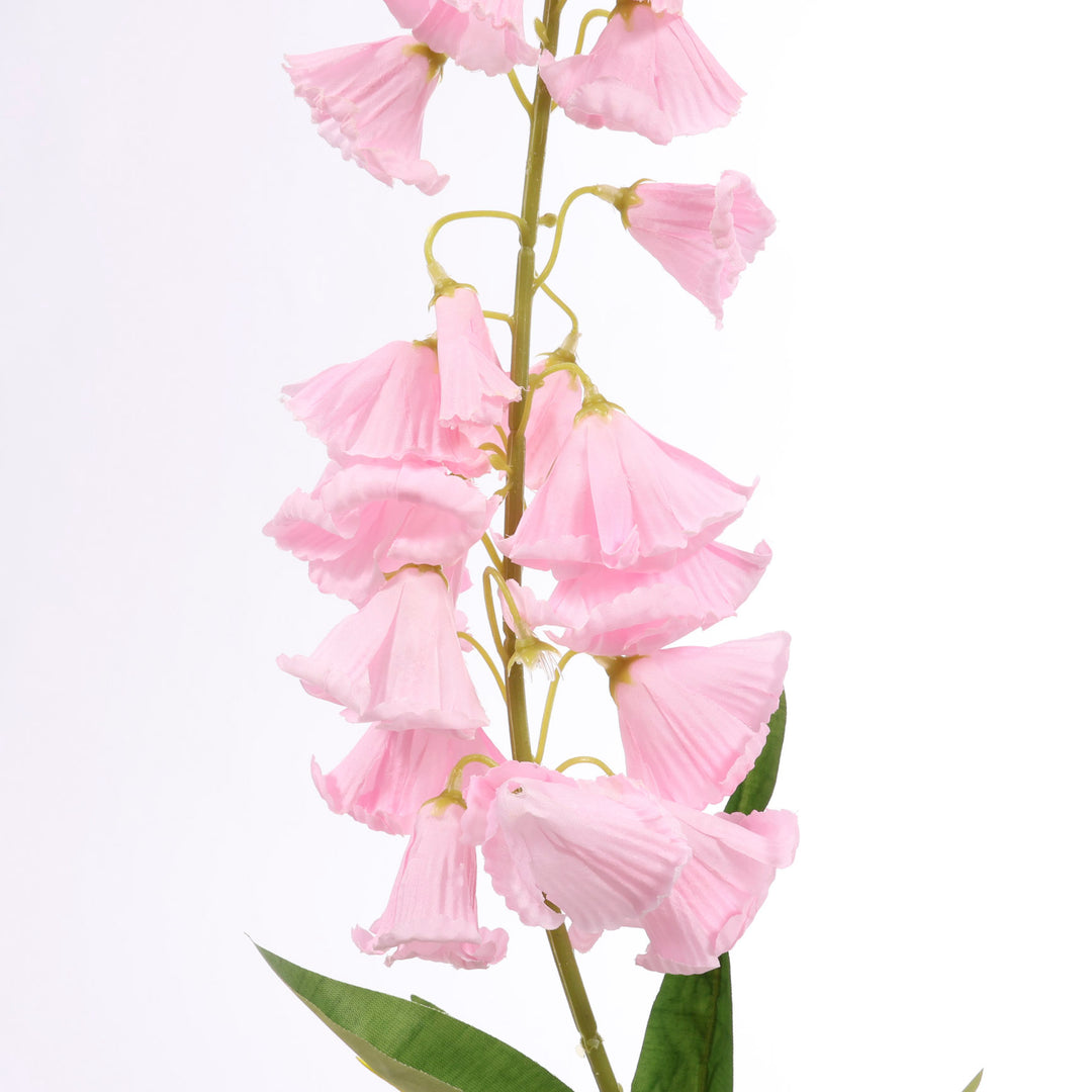 Artificial Foxglove - Large Stem - Light Pink close up 1