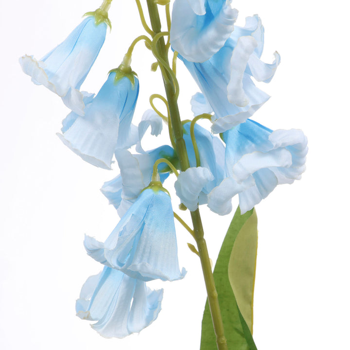 Artificial Foxglove - Large Stem - Light Blue close up 1