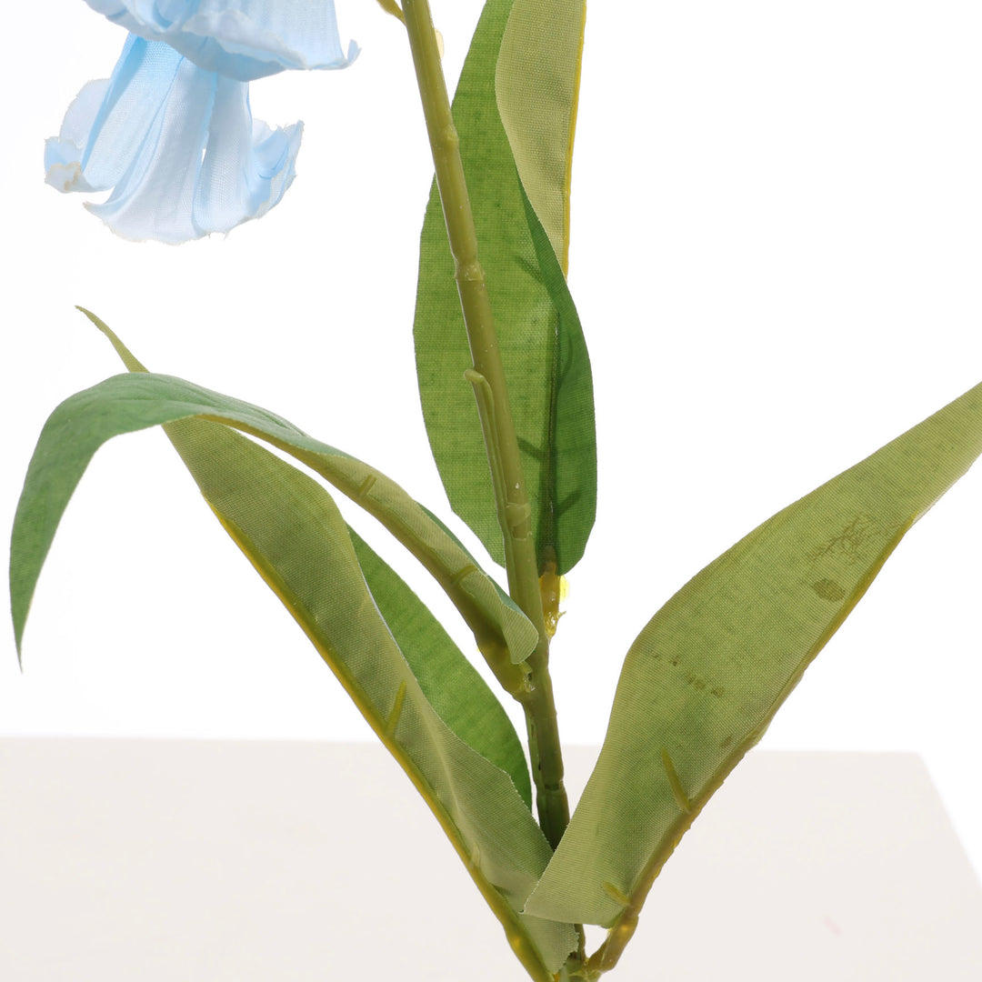 Artificial Foxglove - Large Stem - Light Blue close up 2