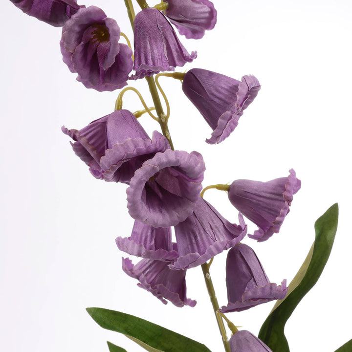 Artificial Foxglove - Large Stem - Purple close up
