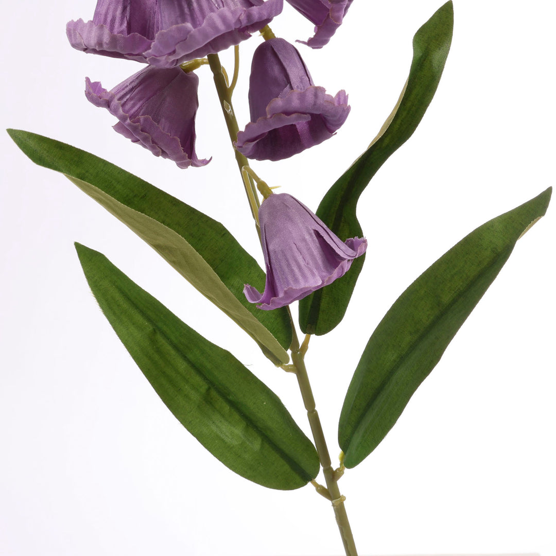 Artificial Foxglove - Large Stem - Purple close up 2