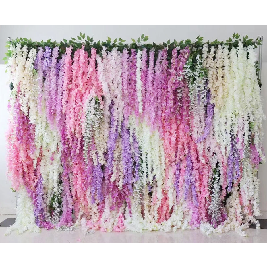 Large Orchid Hanging Garland - Ivory (2m)